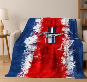 Ford Mustang Print Newly Designed Blanket - Bild 1 von 1
