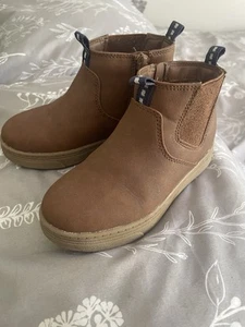 Cat & Jack Lucas Chelsea Boot Size 11 Color Brown - Picture 1 of 7