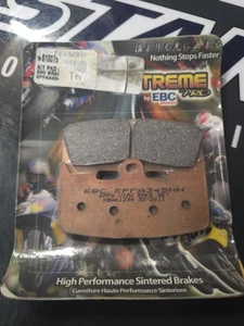 2002-2010 BUELL XB9 XB12 NEW EBC BRAKE PADS (EBC FA345HH) - Picture 1 of 6