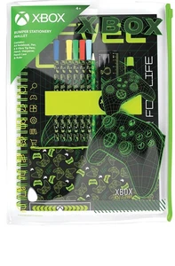 12 pcs XBOX Bumper Stationery Wallet Set Kids Gamer Back To School Gift - Green - Picture 1 of 23