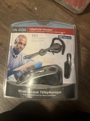 Jabra GN4150 Silver/Black Headband Headsets - Image 1 of 4