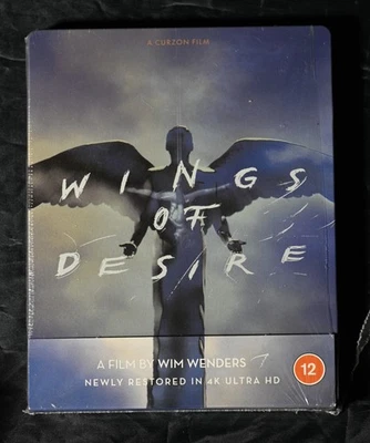 WINGS OF DESIRE 4K UHD STEELBOOK Curzon Blu Ray Wim Wenders  - Image 1 of 3