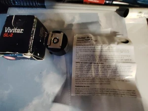 Vivitar SL 2 Flash Light Slave Remote Flash Trigger w/Instructions - Picture 1 of 7