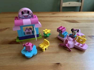 LEGO DUPLO 10830 Disney Junior Jr. Minnie's Cafe COMPLETE SET 27 Pcs Airplane - Image 1 of 4