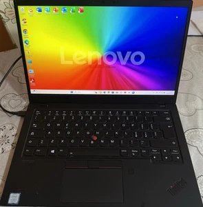 LENOVO THINKPAD X1 CARBON 7th-14”FHDIPS TOUCHSCREEN-I7-8565U-SSD256GB-16GB RAM - Foto 1 di 6