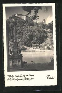 Neuburg a. Inn, Ansichtskarte, Künstlerheim 1938 - Bild 1 von 2