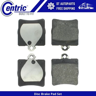 Para Mercedes-Benz E300 1996-1997 | Pastillas de freno de disco traseras centradas | Semimetálicas Foto 1 de 4