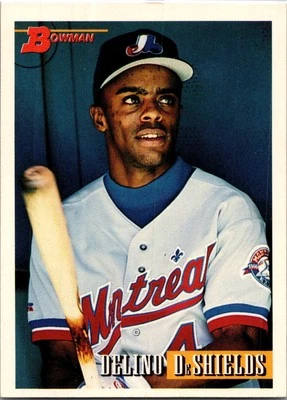 Delino DeShields #424 1993 Bowman Montreal Expos - Image 1 of 2