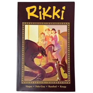RIKKI By Norm Harper & Matthew Foltz Signed By Harper Graphic Novel Comic SC - Imagen 1 de 9