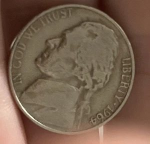 1964 Jefferson Nickel ohne Münzzeichen schöne Münze - Bild 1 von 2