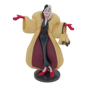 Disney 101 Dálmatas Cruella De Vil Diablo Figura Plástico Decoración de Pasteles Juguete de 4" - Imagen 1 de 6