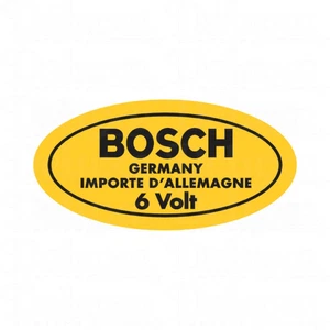 Bosch 6 Volt Coil Decal Porsche 356 - Bild 1 von 3