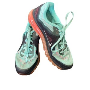 Nike Air Max 2014 Para mujeres 8 Turquesa Rosa Negro 621078-303 Zapatos para Correr Y2K - Imagen 1 de 13