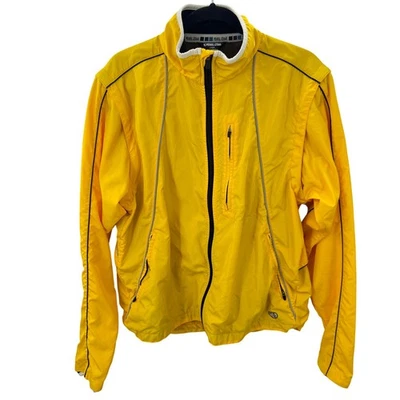 Vintage Pearl Izumi Convertible Zip Off Sleeves Cycling Jacket Men's Size Large - Image 1 of 4