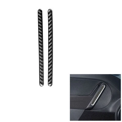 Tira decorativa interior de fibra de carbono para puerta de coche para Volkswagen Beetle 2012-2019 Foto 1 de 4