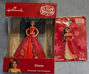Decorazione albero di Natale Hallmark 2018 Disney Elena Of Avalor nuova con scatola - Foto 1 di 3