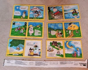 Mary Engelbreit’s Mother Goose Nursery Rhymes V.1 Soft Book Fabric Already Cut  - Picture 1 of 3