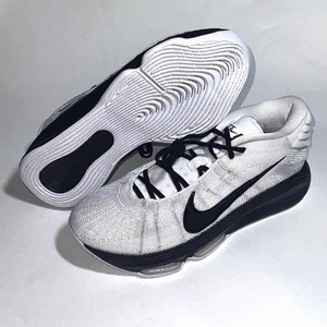 Zapatos de baloncesto Nike Air Zoom GT Hustle 3 blancos negros Oreo HM0268-101 para hombre 10 - Imagen 1 de 8
