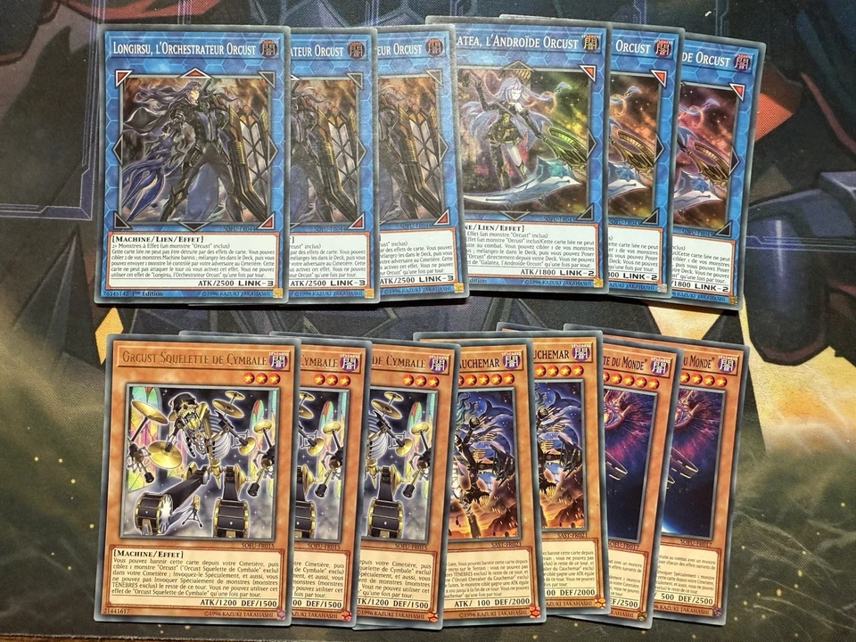 FRENCH YUGIOH ORCUST CORE  SOFU-EN043 SOFU-EN015 NM - Image 1 of 1