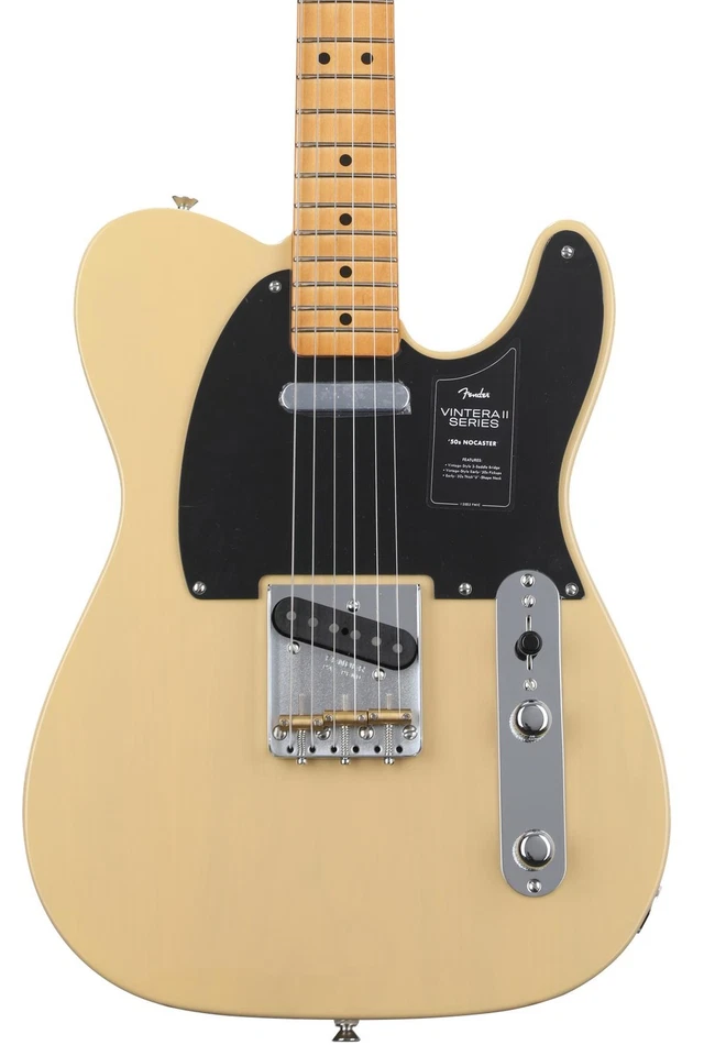 Fender Vintera II '50s Nocaster Electric Guitar - Blackguard Blonde - Image 1 of 1