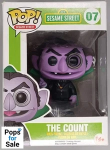 07 The Count - Sesame Street - Funko POP - Box beschädigt - Bild 1 von 2