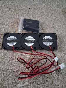 HK Wantat 4010 24v Lüfter Dual Kugellager. 40m x 40m 3er Pack - Neu! - Bild 1 von 4