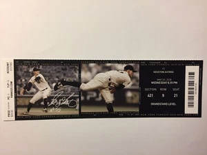 NEW YORK YANKEES VS HOUSTON ASTROS MAY 30, 2018 TICKET STUB - Picture 1 of 1