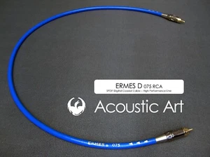SPDIF Acoustic Art ERMES D 075 RCA Digital Signalkabel - 75cm High-End - Bild 1 von 7