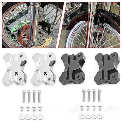 21" Wheel Fender Riser Spacer Relocator For Harley Heritage Softail FLST 86-17 - Image 1 of 4