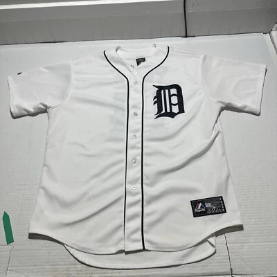 Camiseta deportiva David Price Tampa Bay Rays para hombre XL blanca majestuosa MLB abotonada Foto 1 de 4
