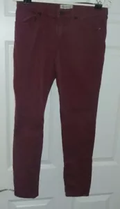 Madewell jeans, skinny skinny, red, 29X27 - Picture 1 of 3