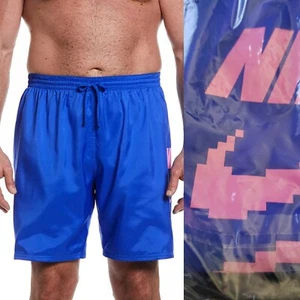 Nike Men's BIG & TALL Digi Stack Breaker 9" Swim Trunks (Size 3XLT) NWT MSRP $66 - Picture 1 of 7