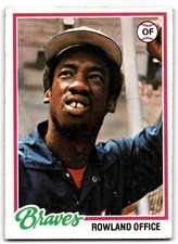 1978 Topps Rowland Office Atlanta Braves #632