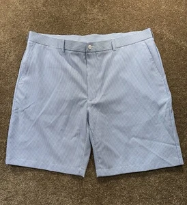 Ben Hogan Golf Shorts - Seersucker - Mens 42 Performance Flat Front - Picture 1 of 9