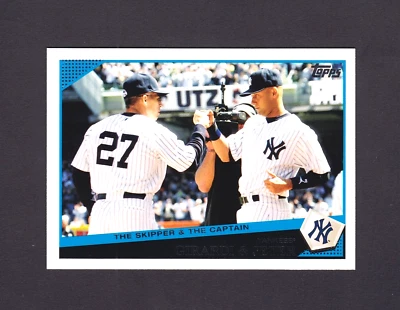 2009 Topps Update #UH69 The Skipper & The Captain [NM/MT] - Image 1 of 2