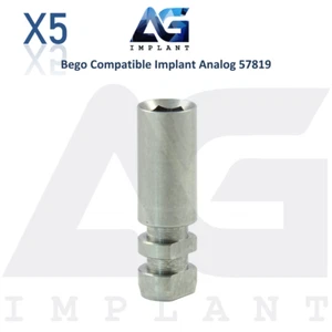 Réplica analógica de 5 accesorios compatible con BEGO® Ø3,75 mm - 57819 laboratorio dental - Imagen 1 de 4