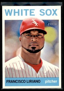 2013 Topps Heritage  Francisco Liriano  #215 Chicago White Sox