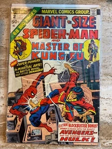 Spider-Man y Maestro del Kung Fu #2 Marvel Comics Group tamaño gigante - Imagen 1 de 2