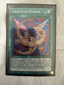 Yugioh Misprint Odd-Eyes Fusion MP16-DE149 Secret NM German With English Name - Picture 1 of 1