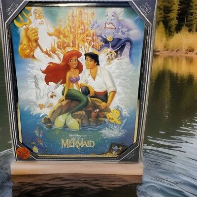 ¡NUEVO DE COLECCIÓN RARO! Póster de portada prohibido de Disney The Little Mermaid 1989 OSP #81668 aprox. Foto 1 de 4