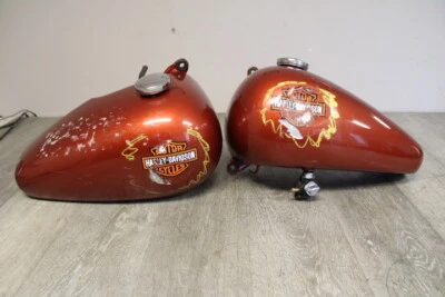 Harley-Davidson Bad Boy 1997 FXSTSB tanque de gasolina depósito de gasolina izquierda derecha  Foto 1 de 4