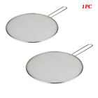 Stainless Steel Cooking Guard Oil-proof Oil Splash Plate Kitchen Supply S/L