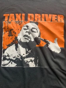 Taxi Driver Vintage Shirt Black Small Robert Deniro Martin Scorcese Film - Picture 1 of 3