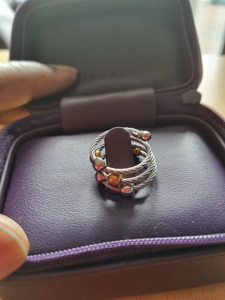 CHARRIOL Stainless Steel Cable Band Ring - Image 1 of 3