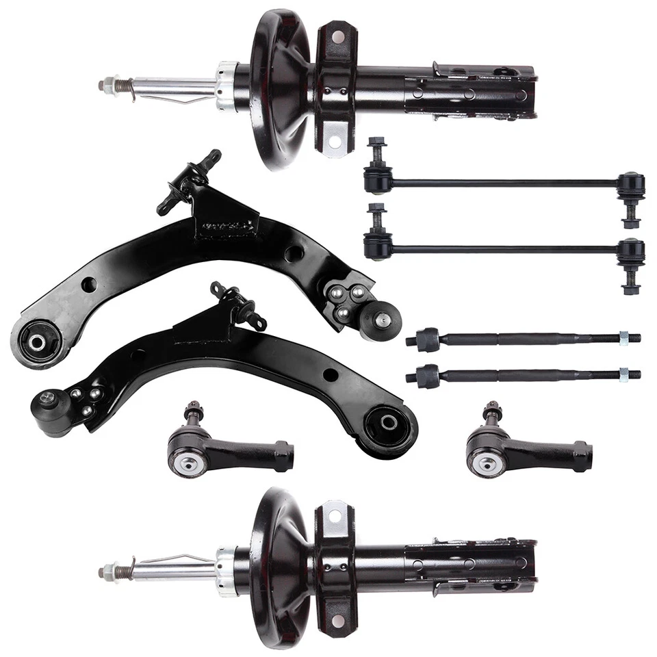 For 2003-2007 Saturn Ion Front Control Arms Tie Rods Strut Sway Bars Assemblies Foto 1 de 1