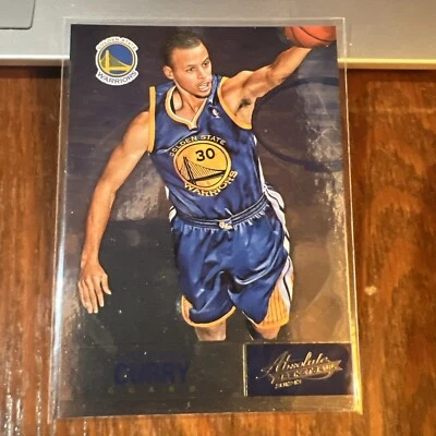 Stephen Curry 2012-13 Absolute Basketball Card #36 Golden State Warriors - Image 1 of 4