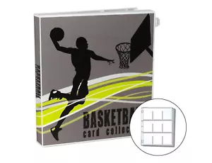 UniKeep Basketball Trading Card Binder, 10 páginas de cartas incluidas, contiene 180 tarjetas - Imagen 1 de 8