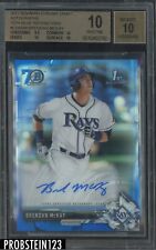 2017 Bowman Chrome Blue Refractor Brenday McKay RC Rookie AUTO /70 BGS 10 