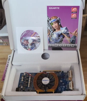 Gigabyte ATI Radeon HD 4850 (GV-R485ZL-512H) 512 MB GDDR3 SDRAM PCI Express x16 - Image 1 of 4