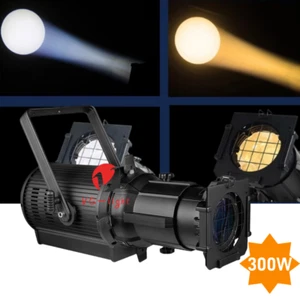 DMX 300W LED Leko Light White Warm 2in1 Powerful LED Spot Theatre Light 19°/26° - Picture 1 of 13